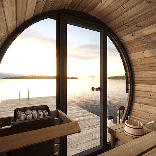 SaunaLife EE6G Sauna Barrel - 4 Person