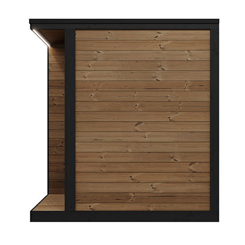 SaunaLife GL4 Outdoor Sauna Kit - Garden Luxury-Series Up to 4 People