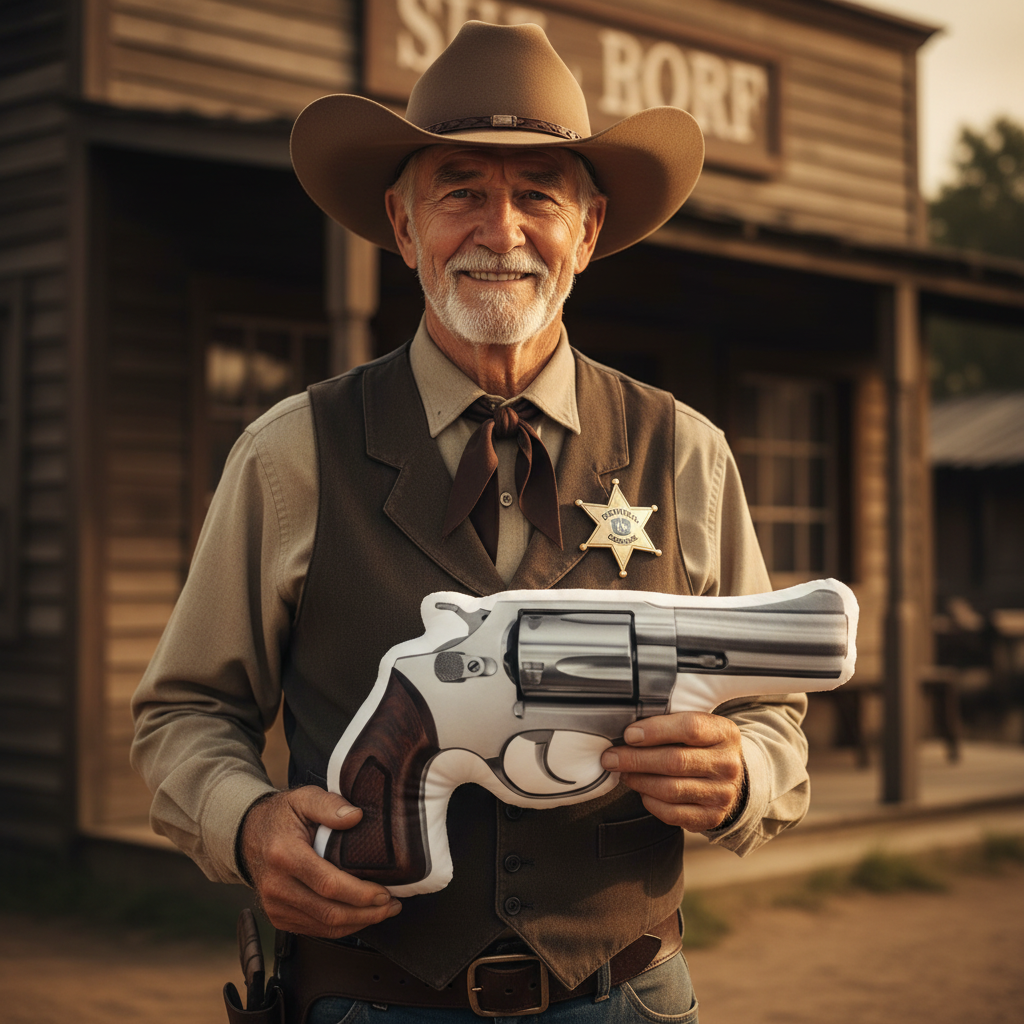 Revolver Pillow - Pewlow Collection - 4LibertyShop.com