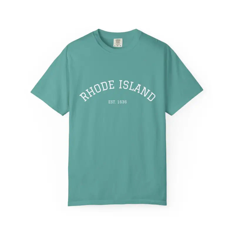 Ocean State Styles T Shirt Block Island 1661 Coastal Tee