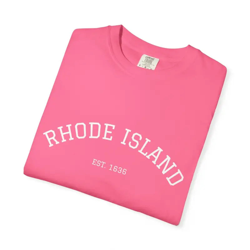 Ocean State Styles T Shirt Block Island 1661 Coastal Tee