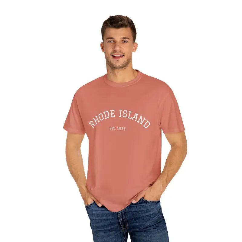 Ocean State Styles T Shirt Block Island 1661 Coastal Tee