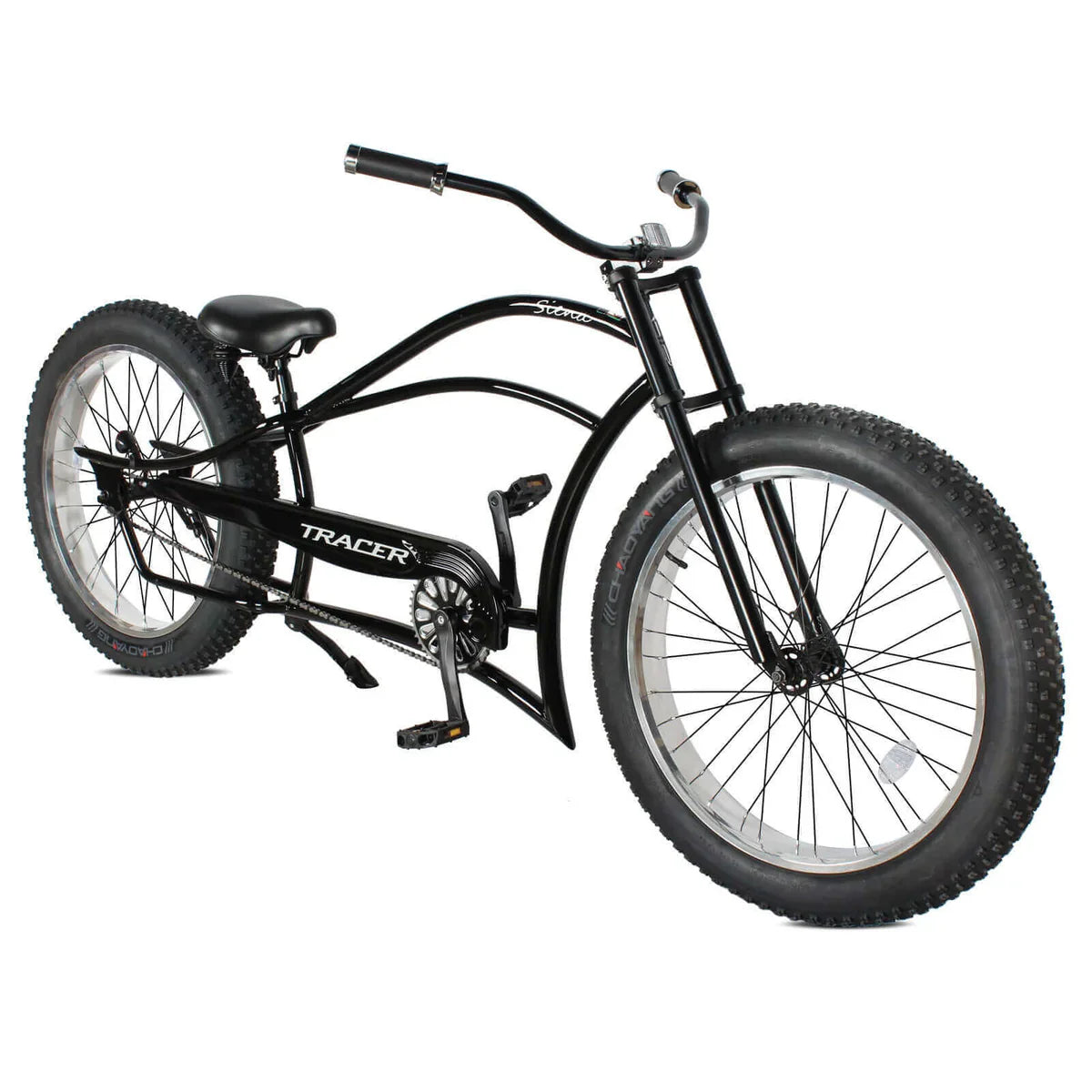Tracer Siena 26'' Chopper Stretch Cruiser Fat Tire Bike 1 Speed/7 Speed