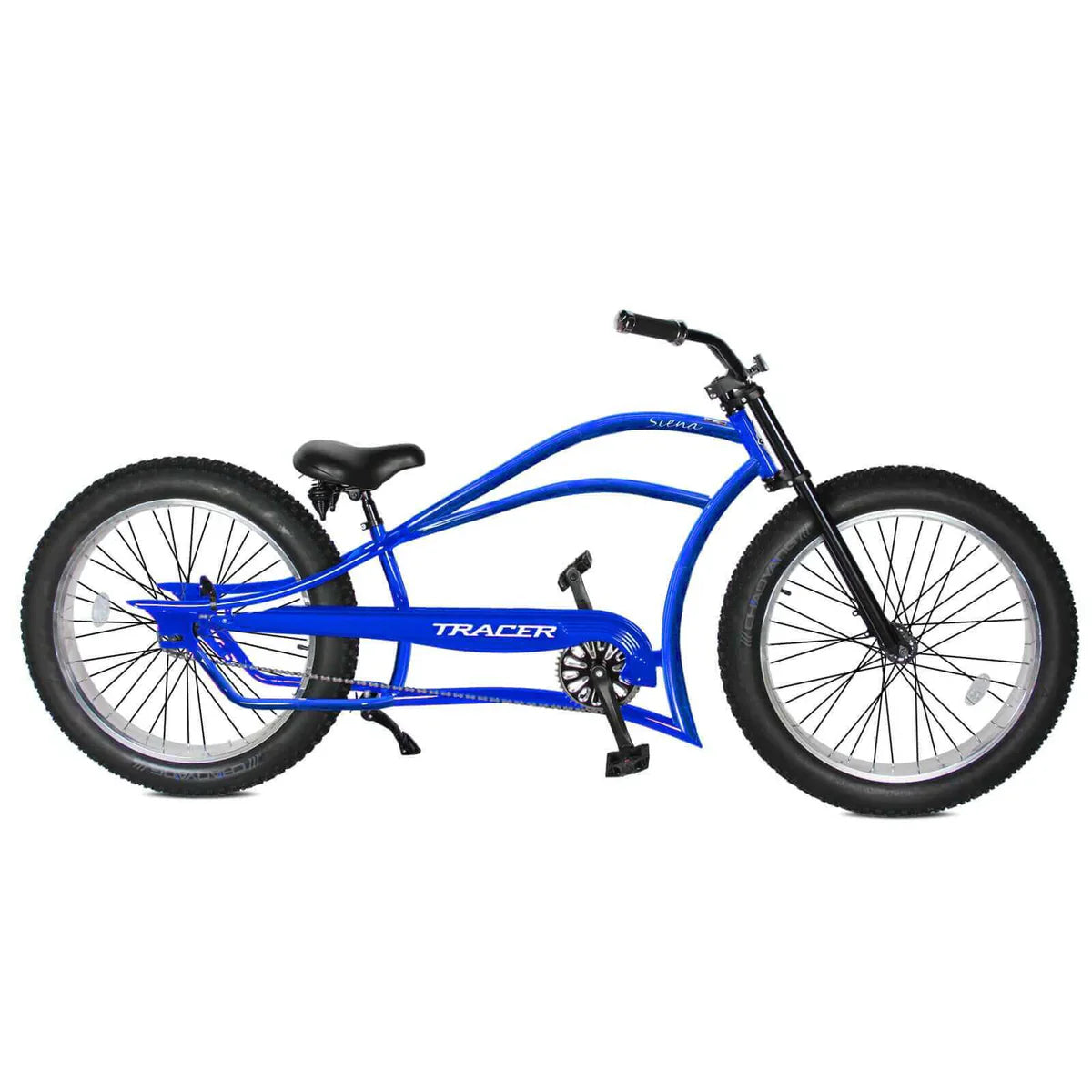 Tracer Siena 26'' Chopper Stretch Cruiser Fat Tire Bike 1 Speed/7 Speed