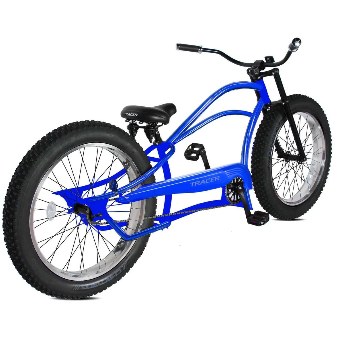 Tracer Siena 26'' Chopper Stretch Cruiser Fat Tire Bike 1 Speed/7 Speed