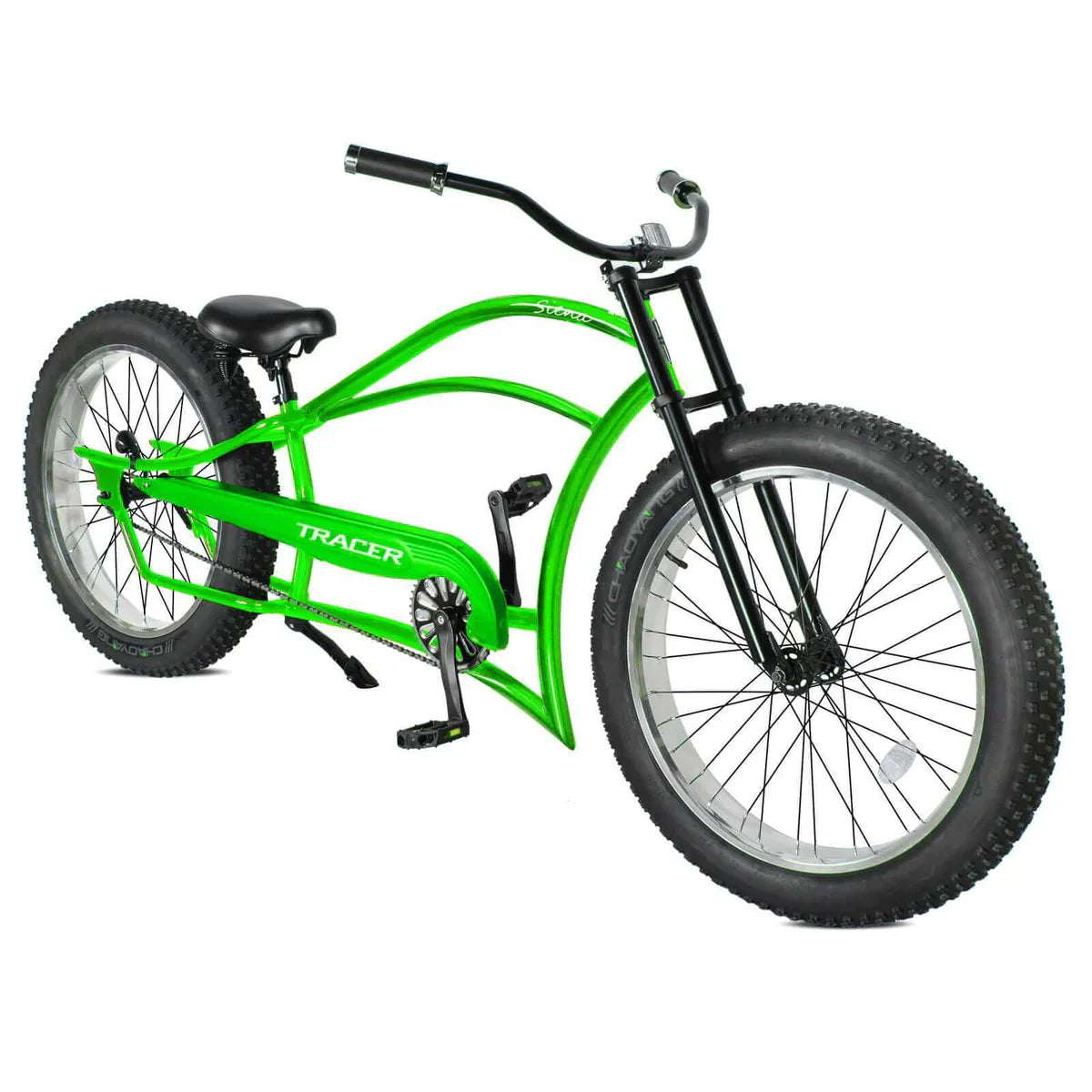 Tracer Siena 26'' Chopper Stretch Cruiser Fat Tire Bike 1 Speed/7 Speed