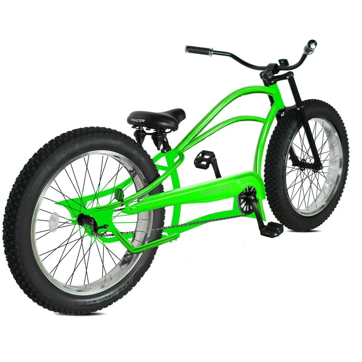 Tracer Siena 26'' Chopper Stretch Cruiser Fat Tire Bike 1 Speed/7 Speed
