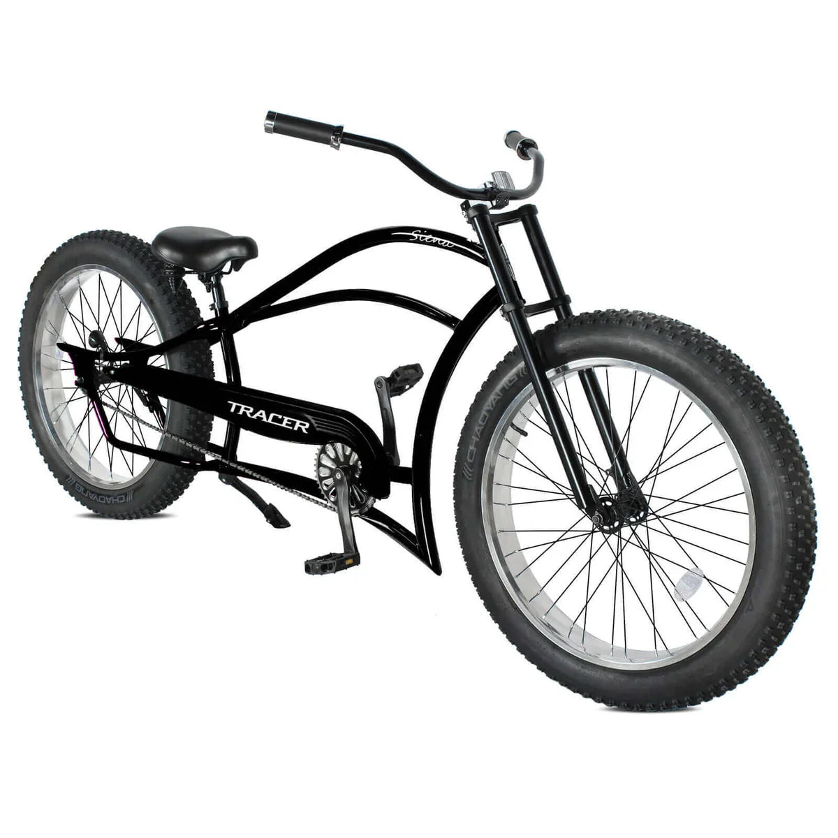 Tracer Siena 26'' Chopper Stretch Cruiser Fat Tire Bike 1 Speed/7 Speed