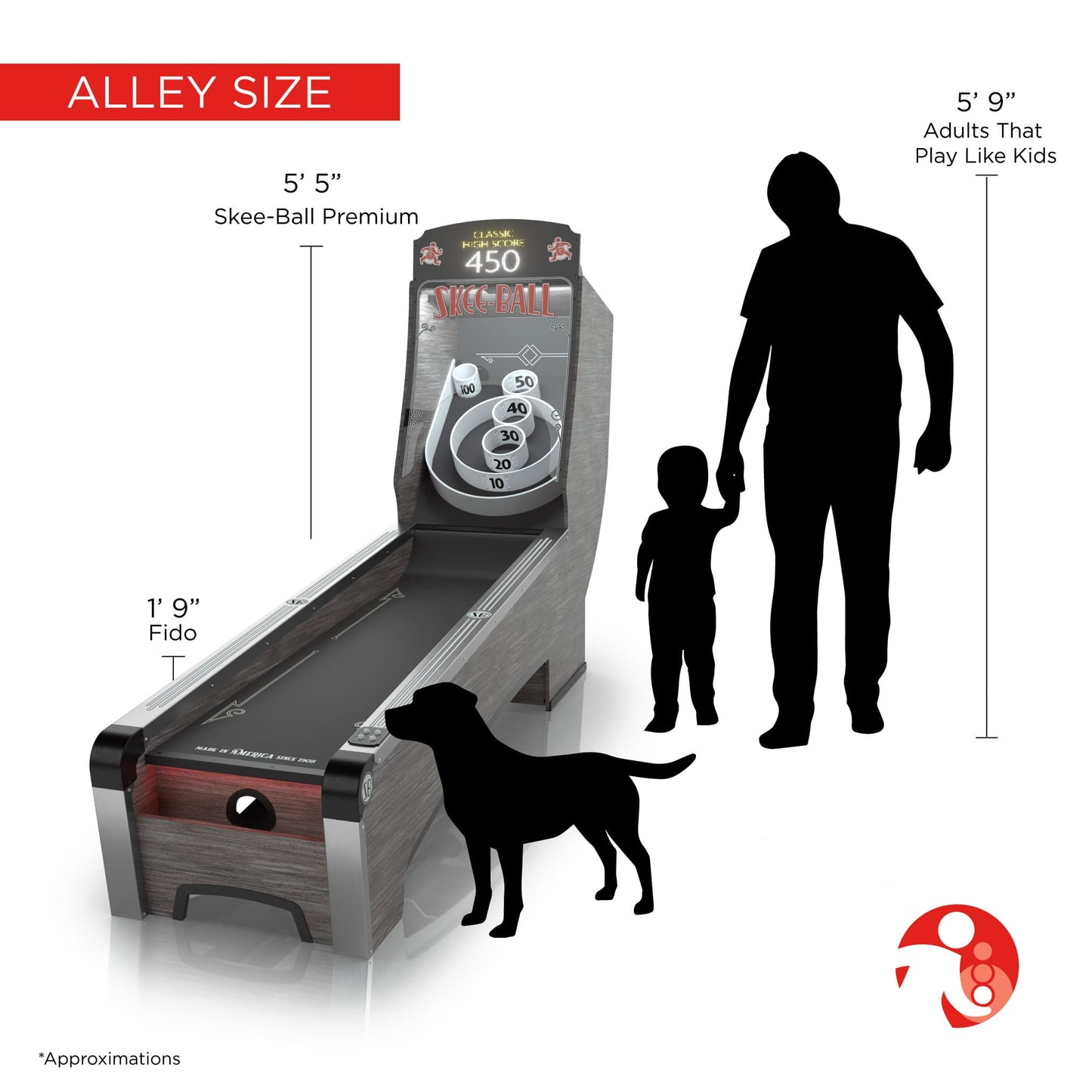 Skee-Ball® Home Arcade Premium