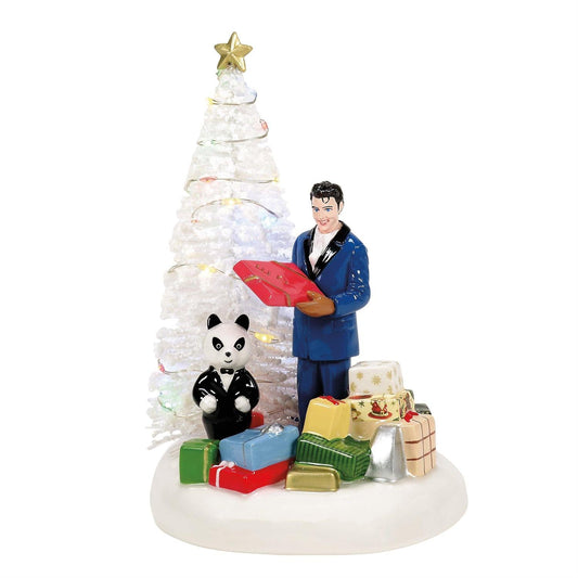 Elvis Passes Out The Gifts
