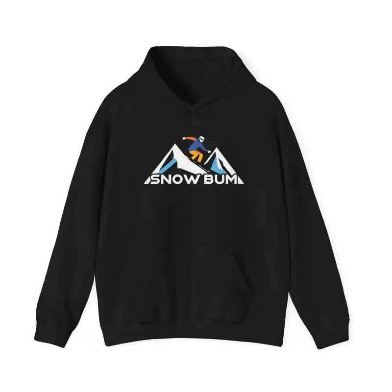 Ocean State Styles Hoodie Snow Bum Skiing Winter Warmth
