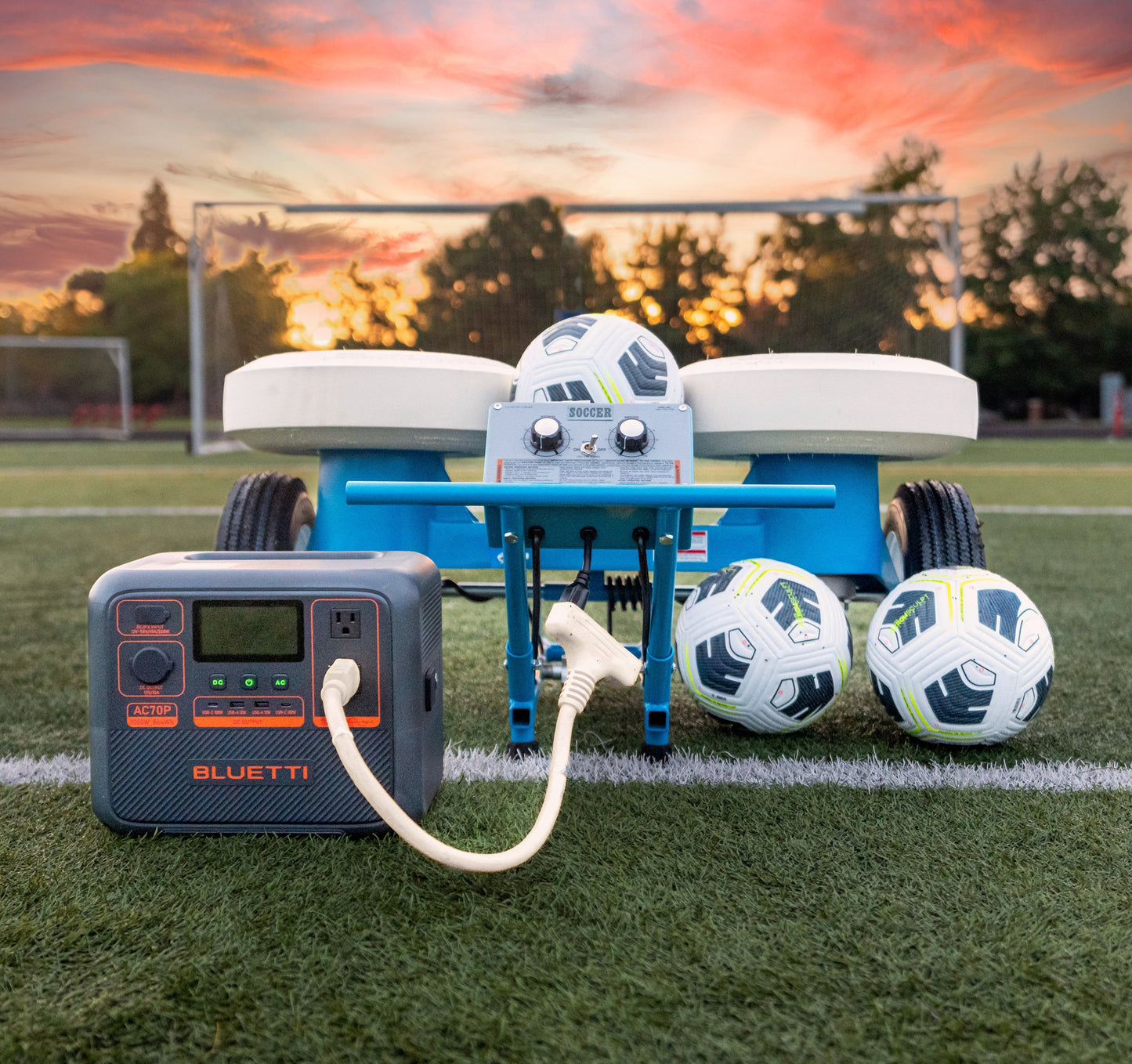 Jugs Soccer Machine