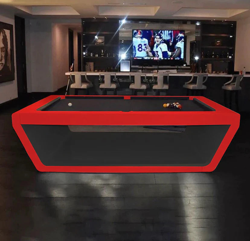 White Billiards The Sofia Modern Slate Pool Table