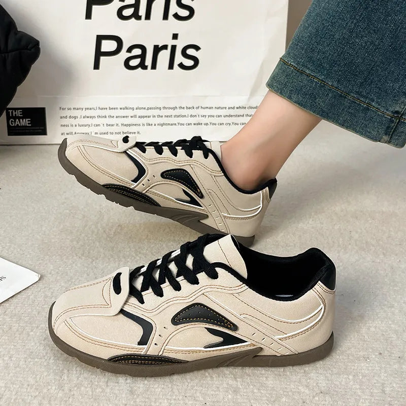 Sports and casual shoes versatile for students white shoes