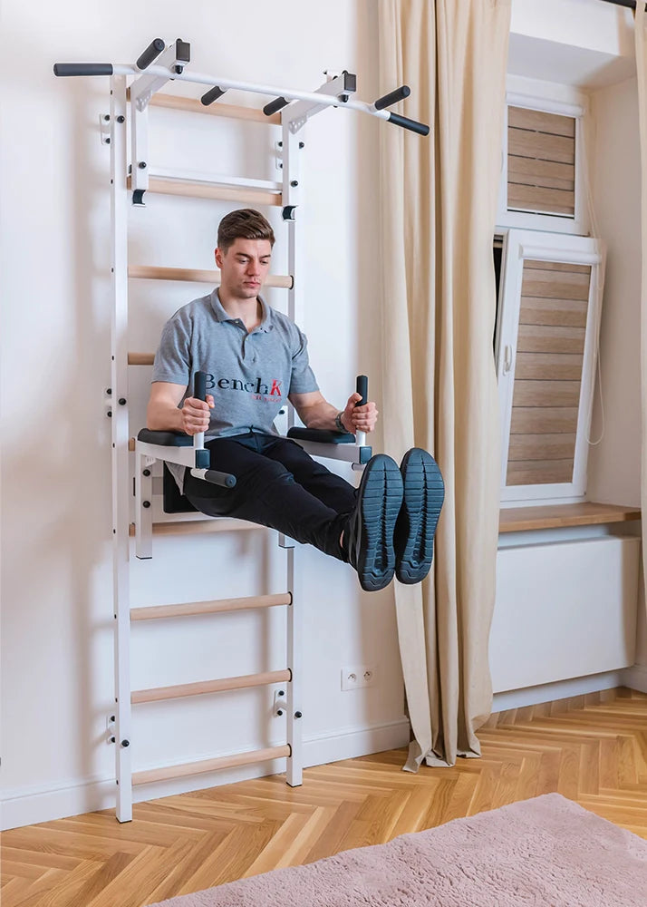 BenchK 732 Fitness Stall Bar with Pull-Up and Dip Station for Home Gym