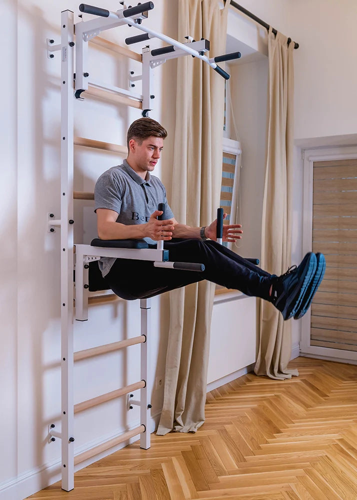 BenchK 732 Fitness Stall Bar with Pull-Up and Dip Station for Home Gym