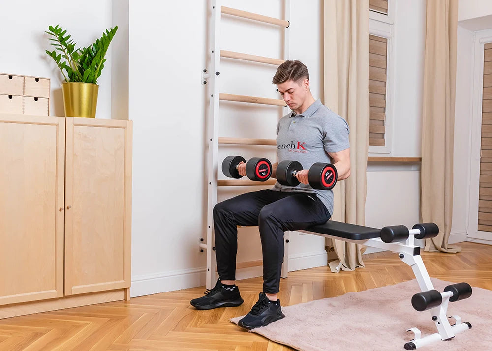 BenchK 733 Luxury Wall Bars for Home Gym and Personal Studio