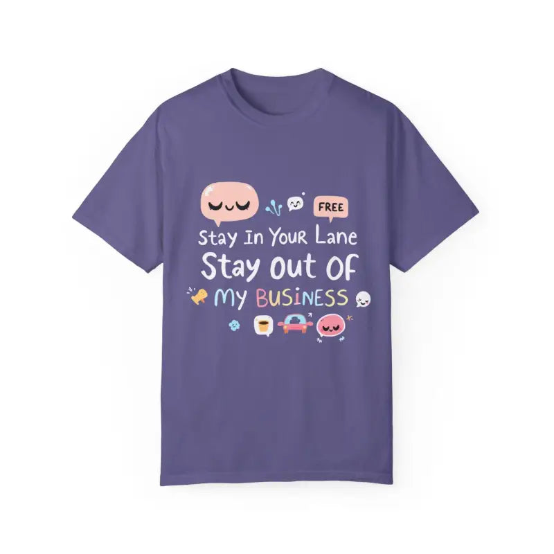 Ocean State Styles T Shirt Cartoon Stay Out Of My Business