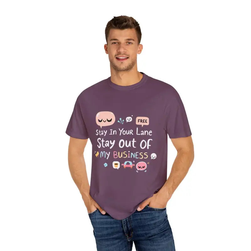 Ocean State Styles T Shirt Cartoon Stay Out Of My Business