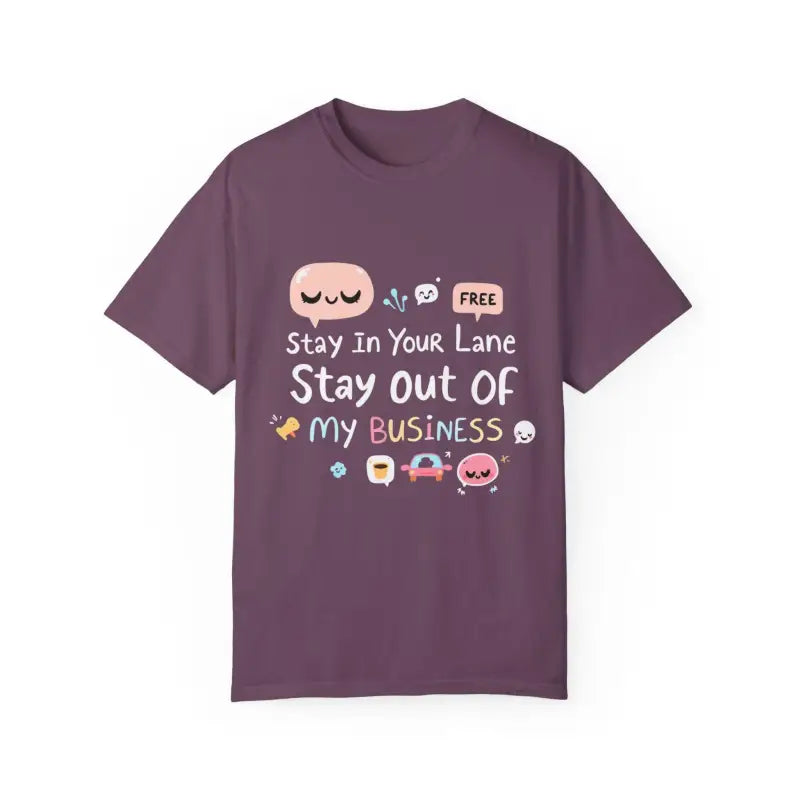 Ocean State Styles T Shirt Cartoon Stay Out Of My Business