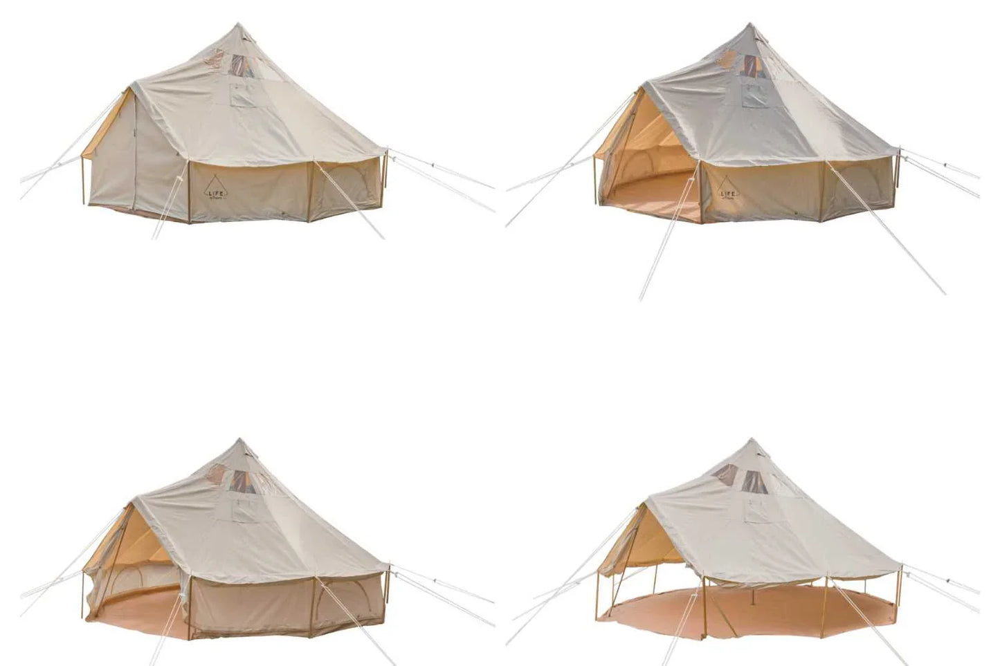 16' (5M) Stella™ Stargazer Bell Tent by Life in Tents