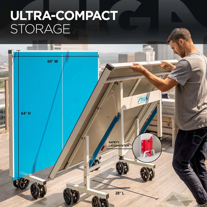 STIGA XTR Pro Outdoor Table Tennis Table