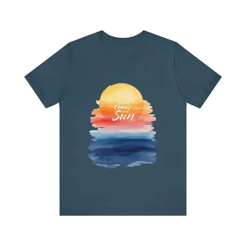 Ocean State Styles T Shirt Here Comes the Sun Graphic Tee