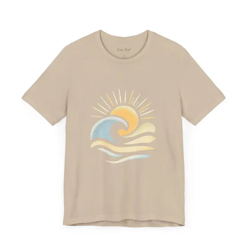 Ocean State Styles T Shirt Sun And Wave Beach Vibes