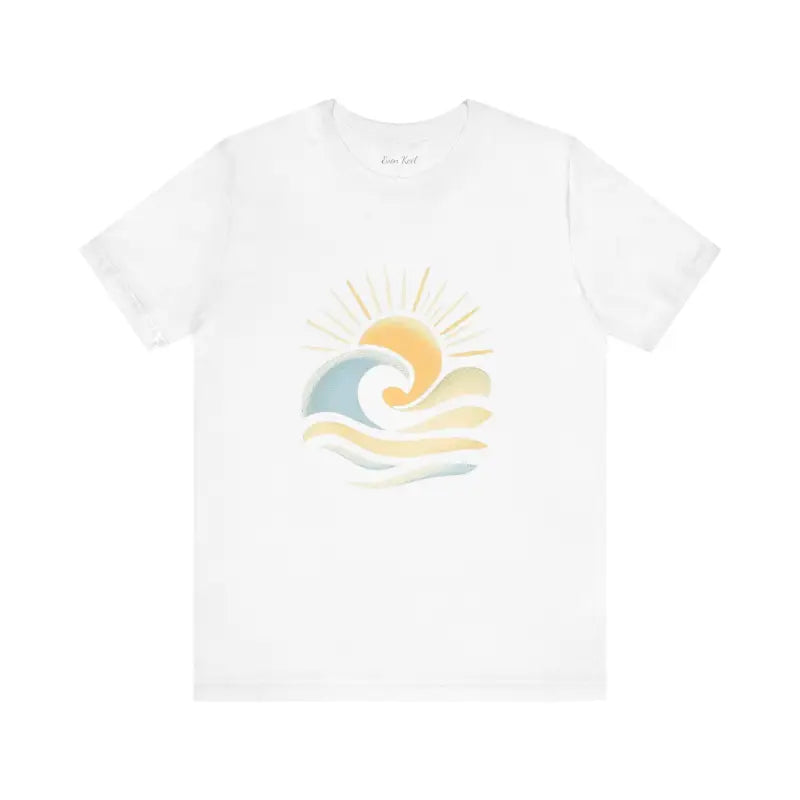 Ocean State Styles T Shirt Sun And Wave Beach Vibes