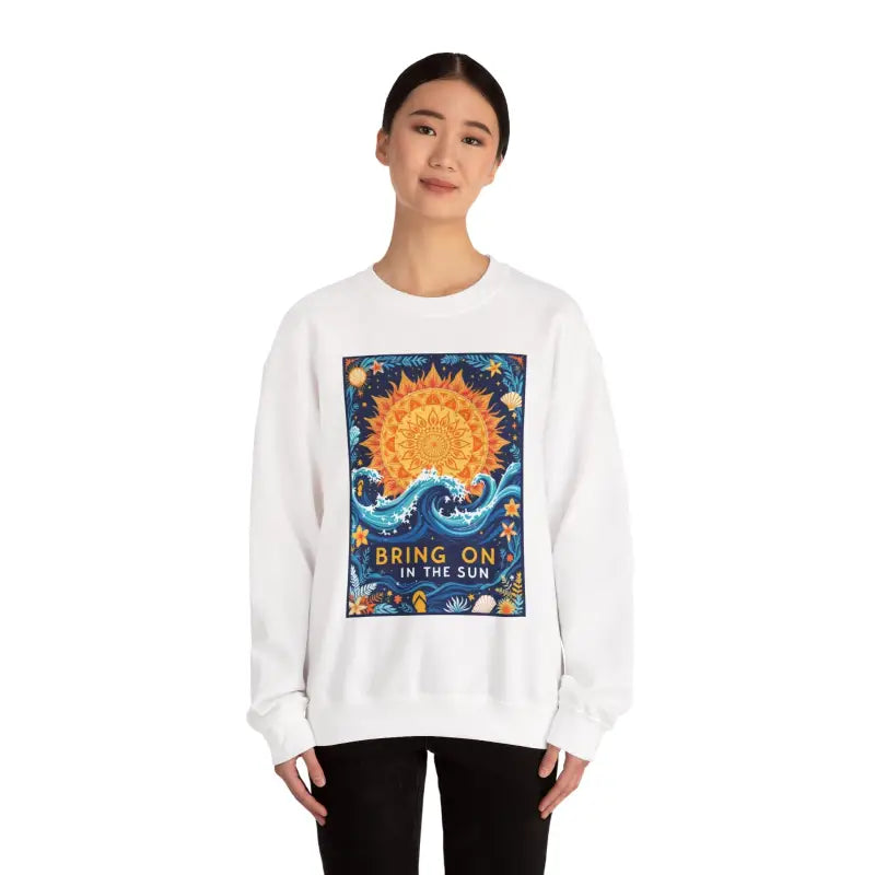 Ocean State Styles Sweatshirt Bring On The Sun Graphic