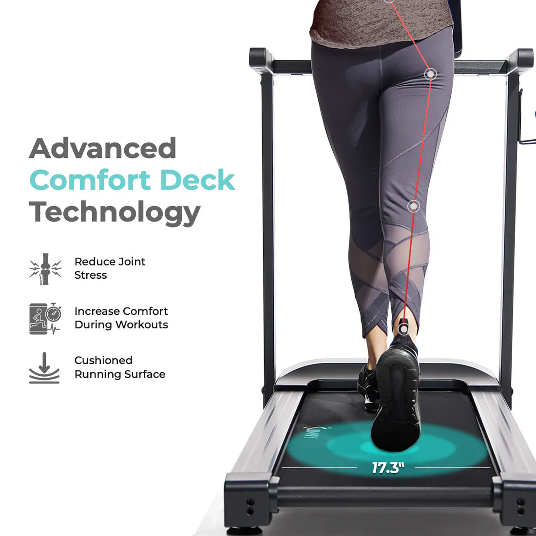 Astra Elite Premium Auto Incline Smart Treadmill by Sunny Health & Fitness