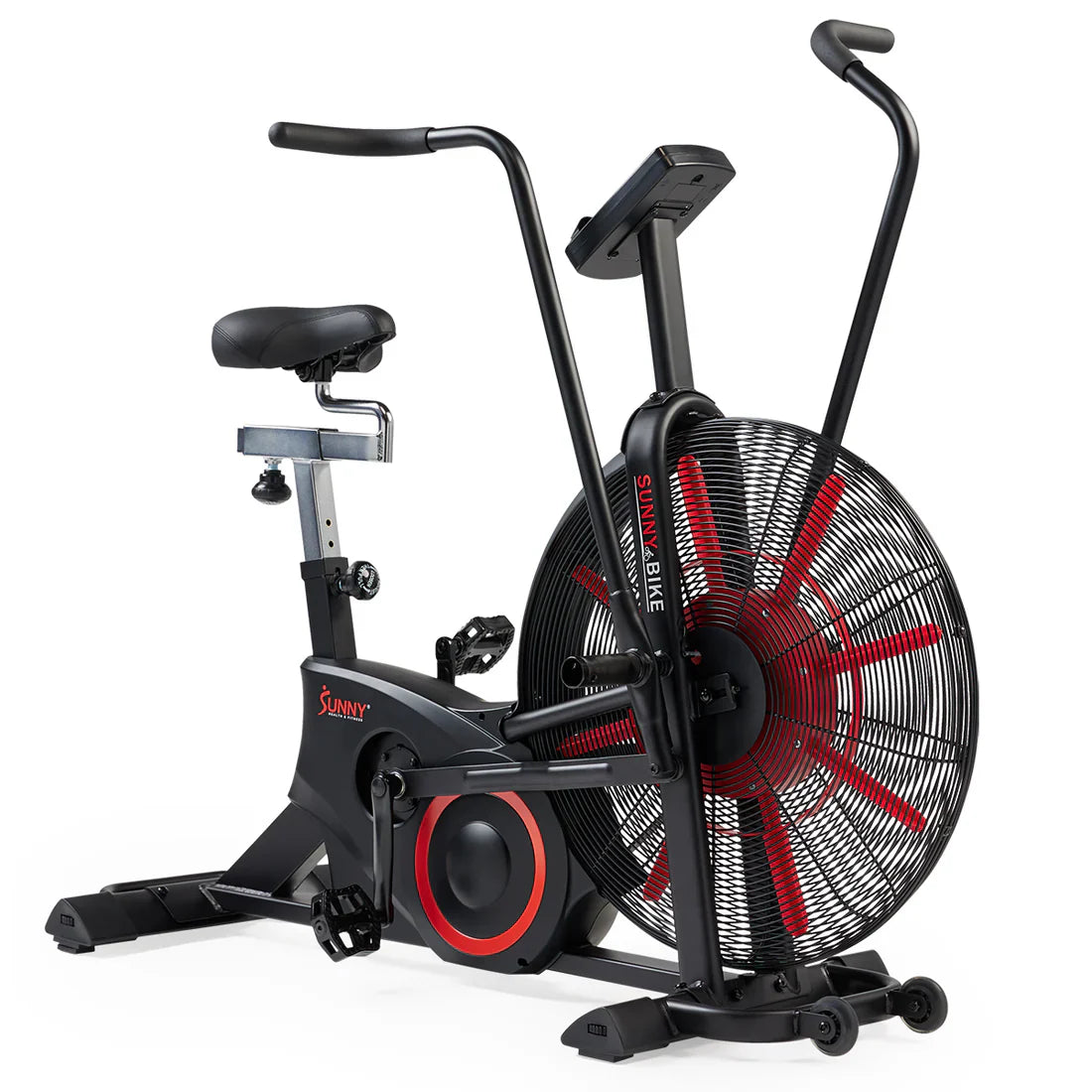 Tornado Smart Premium Air Resistance Exercise Bike by Sunny Health & Fitness