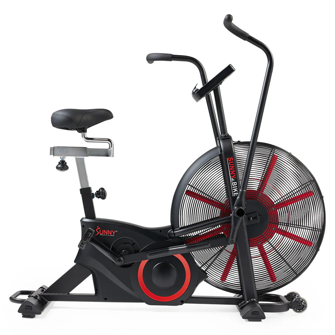Tornado Smart Premium Air Resistance Exercise Bike by Sunny Health & Fitness