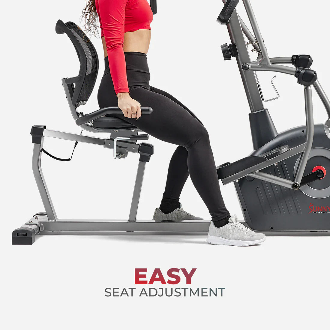 Smart Programmable Electro-Magnetic Resistance Recumbent Elliptical Cross Trainer