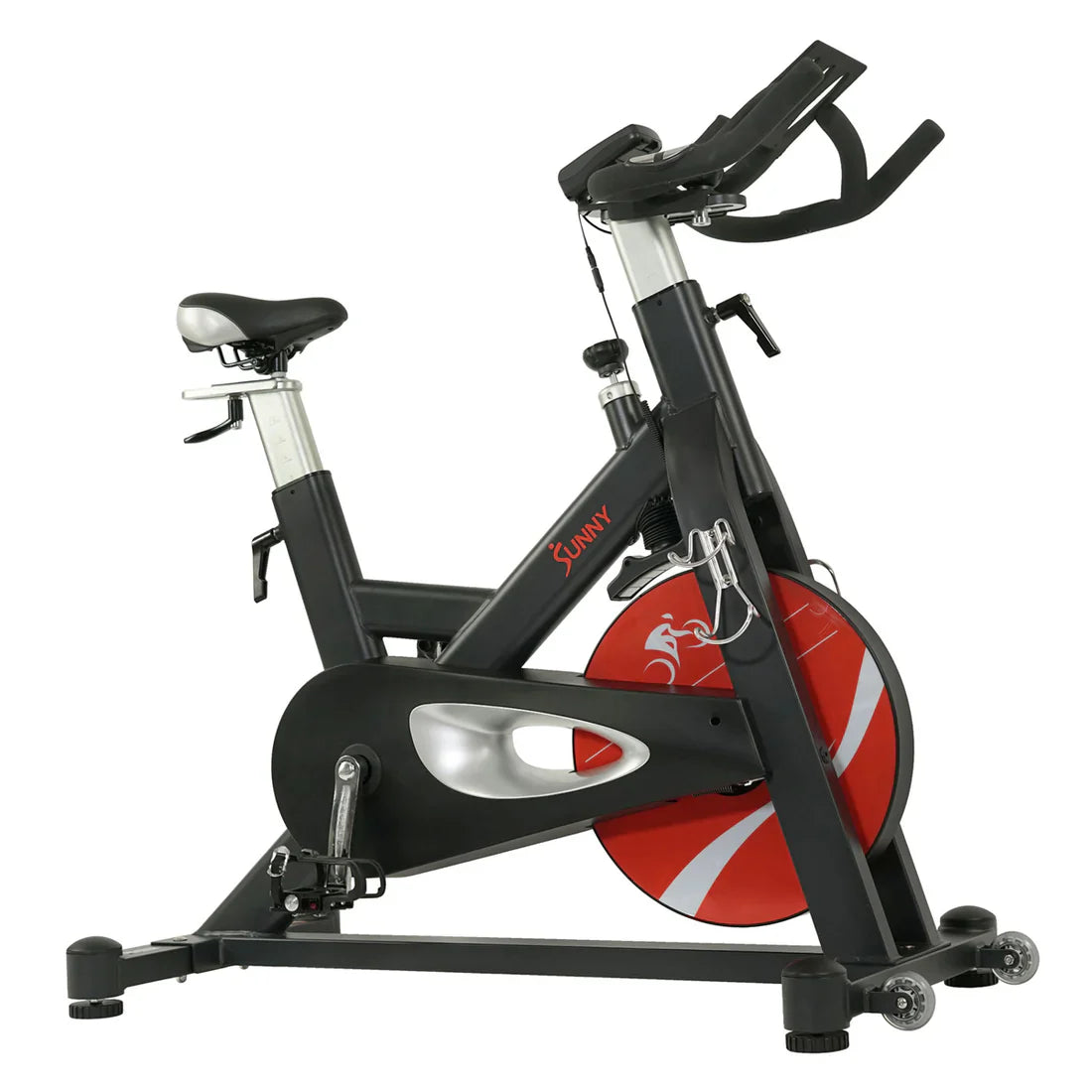 Evolution Pro Magnetic Belt Drive Heavy Duty Indoor Cycling Bike by Sunny Health & Fitness