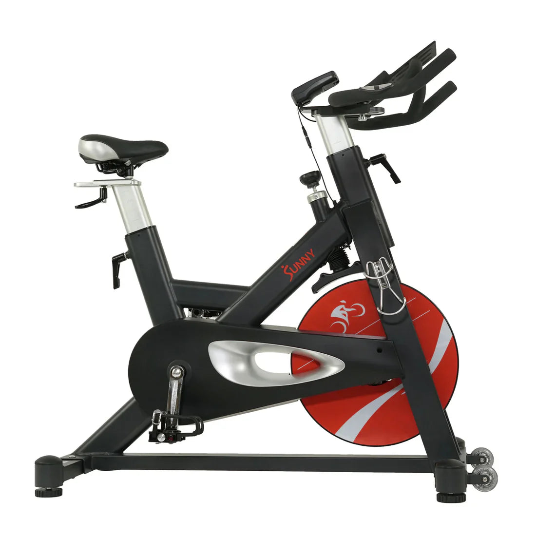 Evolution Pro Magnetic Belt Drive Heavy Duty Indoor Cycling Bike by Sunny Health & Fitness