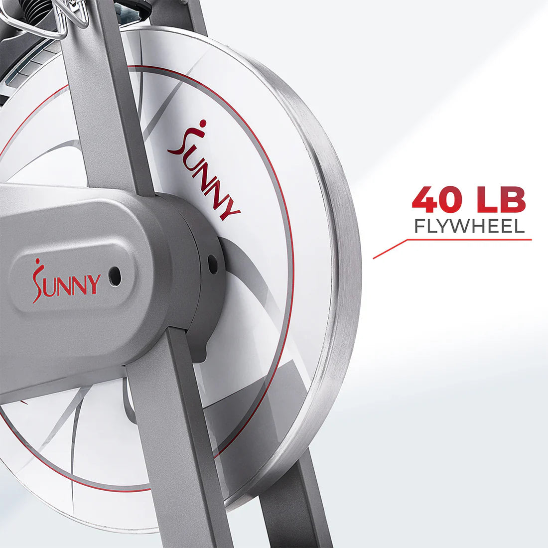 Synergy Exercise Bike Stationary Indoor Cycling by Sunny Health & Fitness
