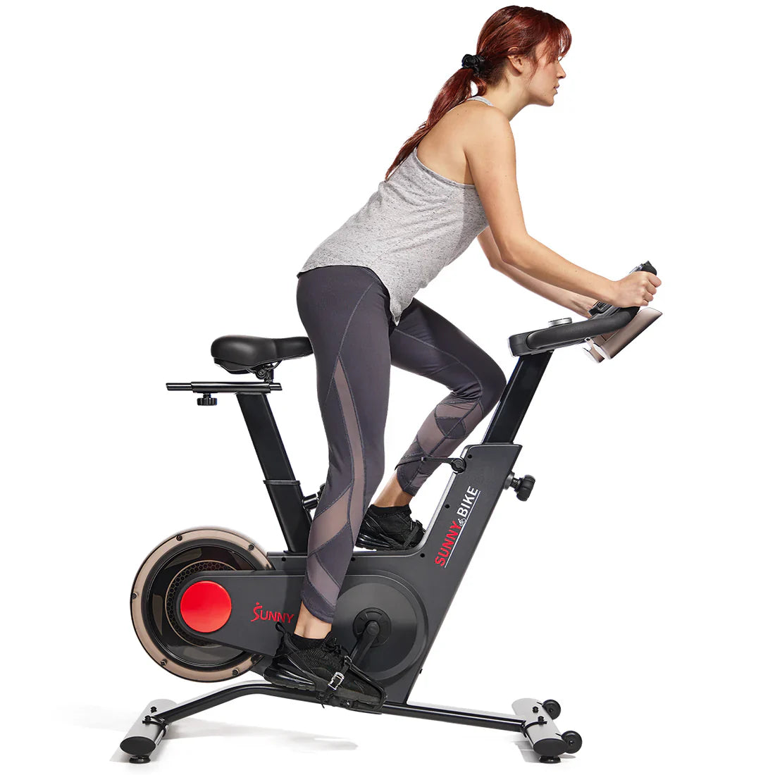 Tryden Connected Magnetic Cycle Bike by Sunny Health & Fitness