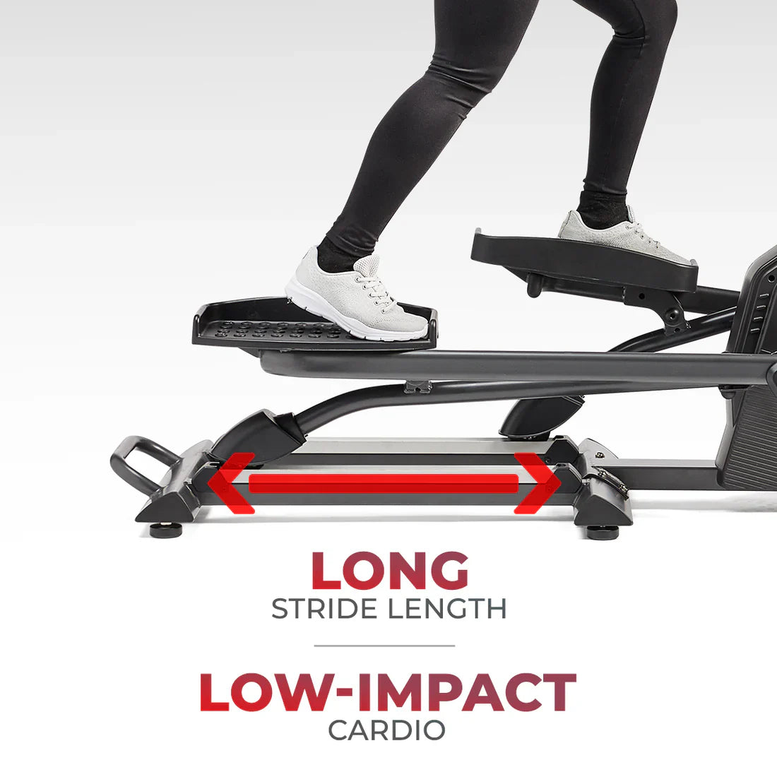Smart Elite Magnetic Elliptical Exercise Machine by Sunny Health & Fitness