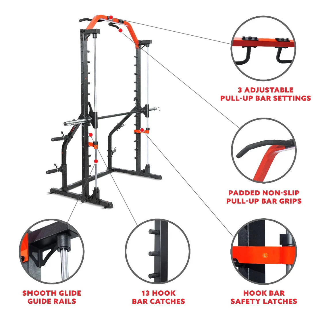 Sunny Strength® Light Commercial Strength Training Smith Machine