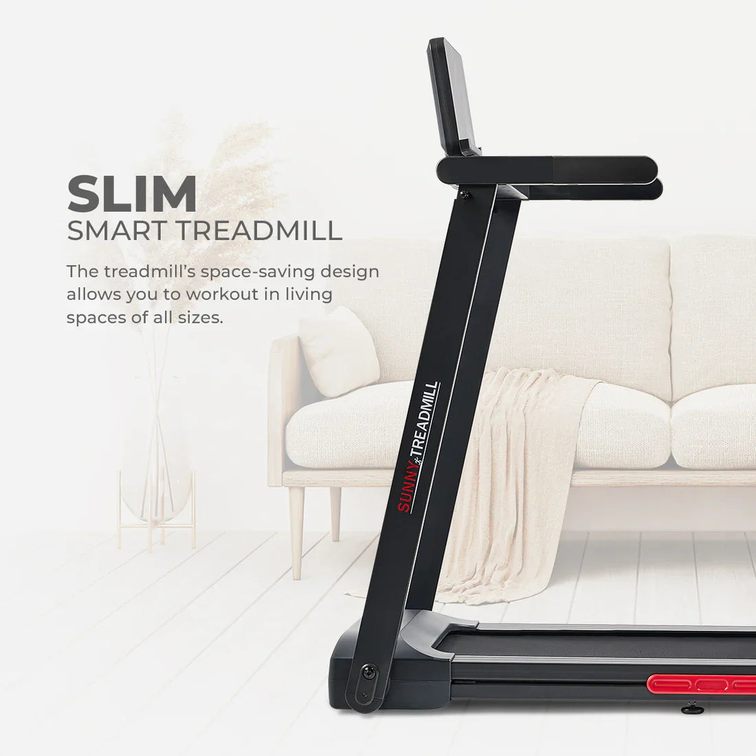 Astra Elite Premium Auto Incline Smart Treadmill by Sunny Health & Fitness