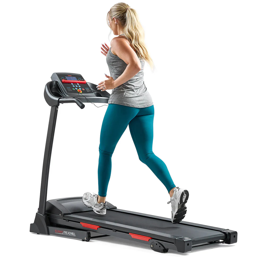 Premium Folding Incline Smart Treadmill by Sunny Health & Fitness