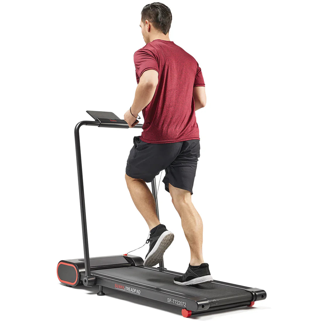 Under Desk Smart Walking/Running Treadmill by Sunny Health & Fitness