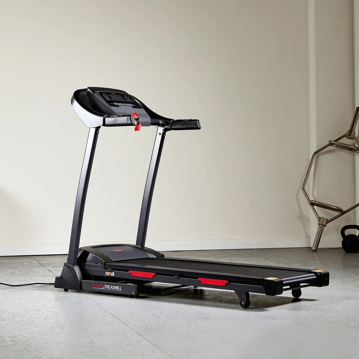 Premium Folding Incline Smart Treadmill by Sunny Health & Fitness