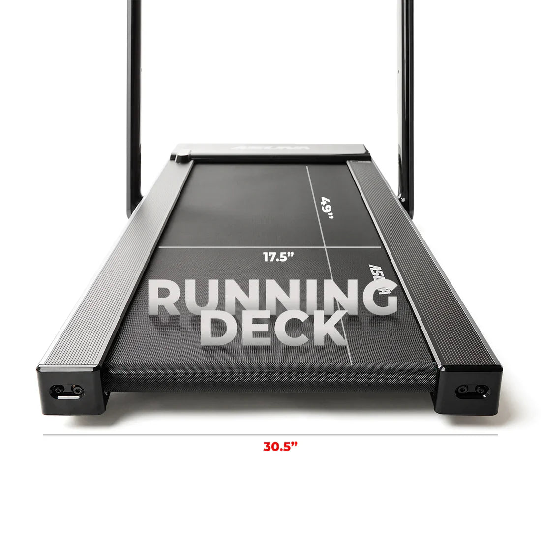 Space Saving Commercial Treadmill, Slim Motorized Asuna by Sunny Health & Fitness
