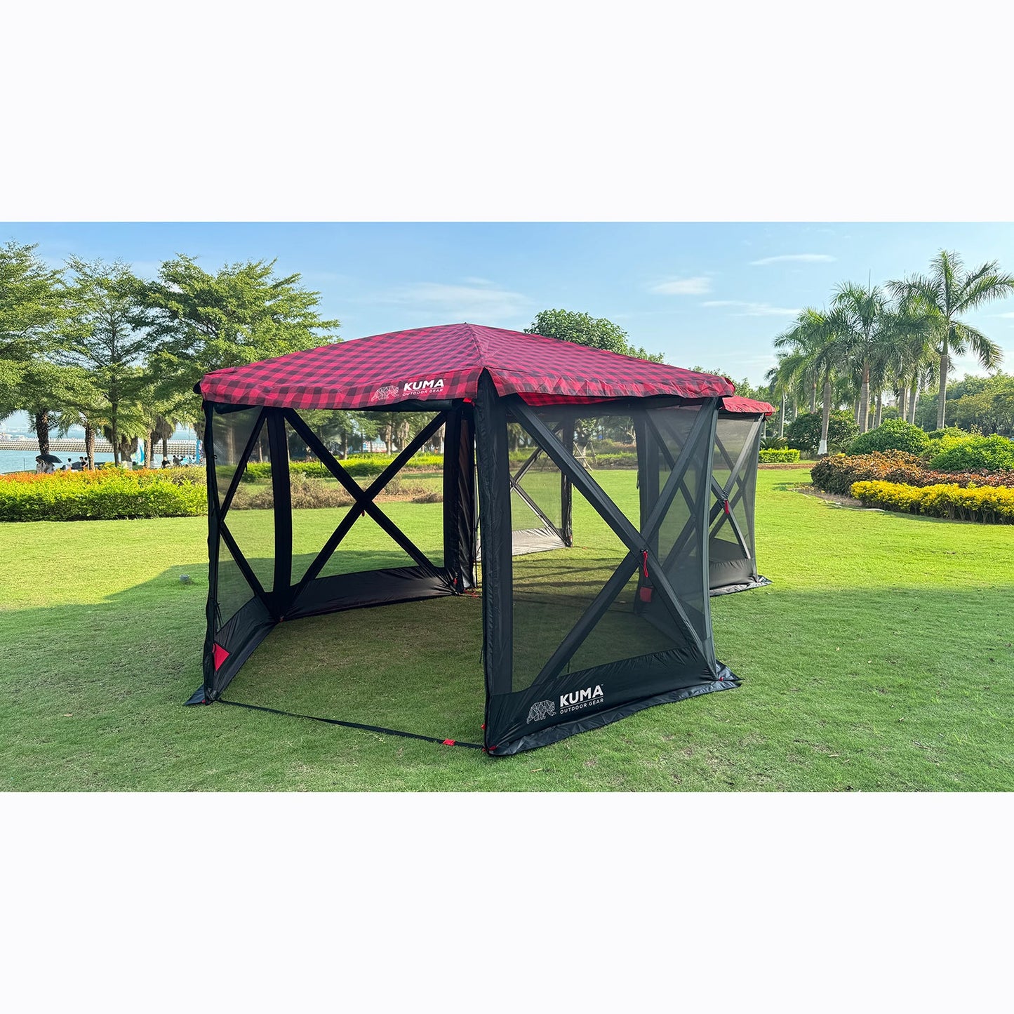 Super Bear Den Deluxe Gazebo by Kuma Outdoor Gear