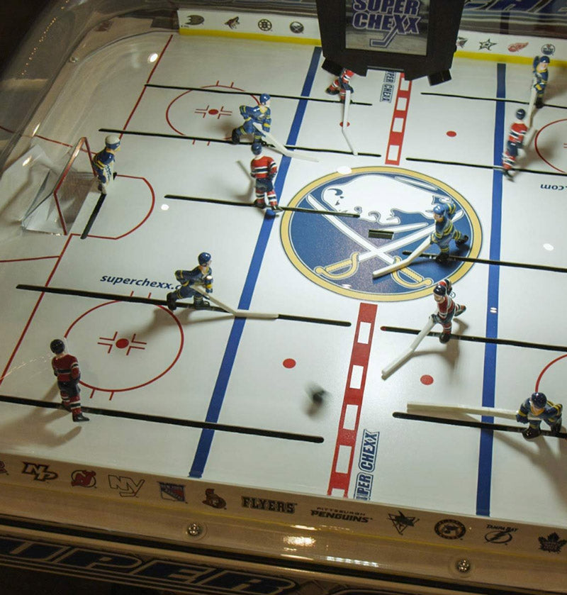 Premium NHL® Licensed Super Chexx PRO® Wood Bubble Hockey Table