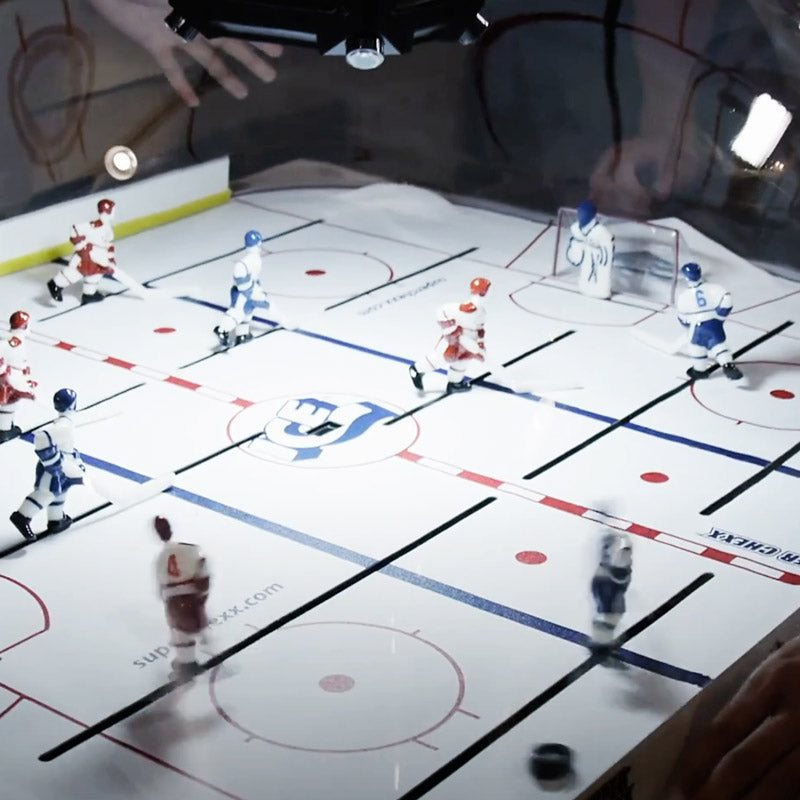 Licensed "USA vs Canada" Super Chexx PRO® Bubble Hockey Table