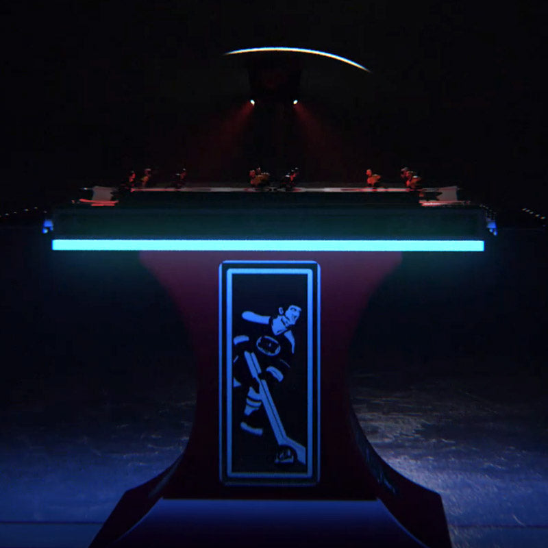 Licensed "USA vs Canada" Super Chexx PRO® Bubble Hockey Table