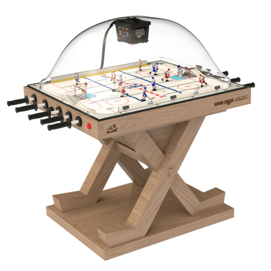 Premium Licensed "Miracle on Ice™ Super Chexx PRO® Wood Bubble Hockey Table